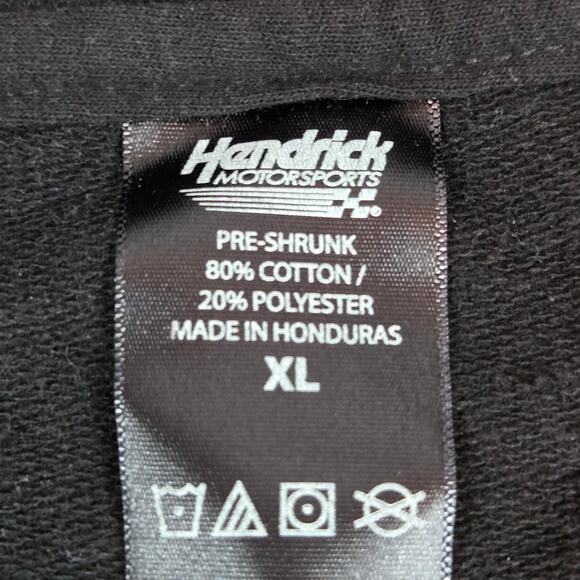 NASCAR Dale Jr Long Sleeve Hooded Decal Zipper Sweatshirt w/Pockets Women's XL - Picture 8 of 11